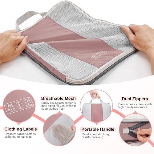OlarHike 10 Set Compression Packing Cubes - Image 6