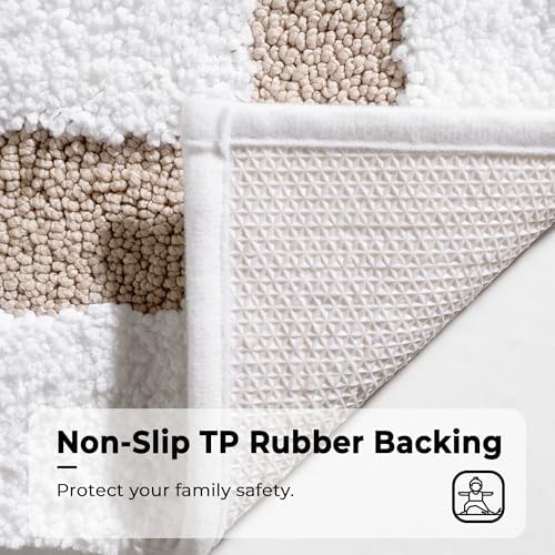 GRANNY SAYS Microfiber Bathroom Rugs Non Slip Washable, Water Absorbent - Image 6