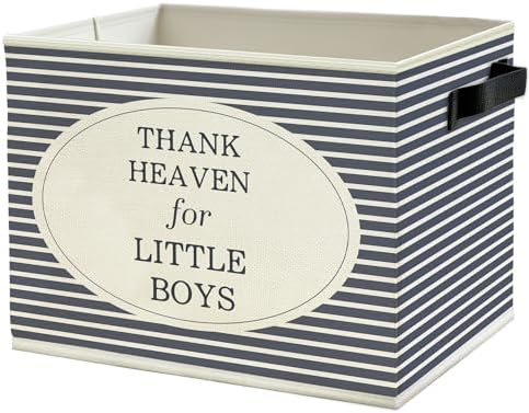 Boy Nursery Storage Bins Box by Unknown