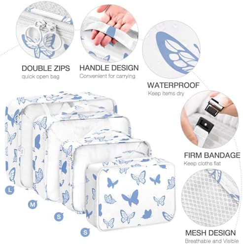 8 Set Packing Cubes for Suitcases, Packing Cube - Image 3