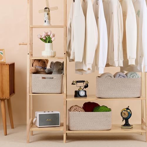MiniArk Large Storage Baskets for Shelves, Baby Nursery, Toy Baskets Box - Image 3