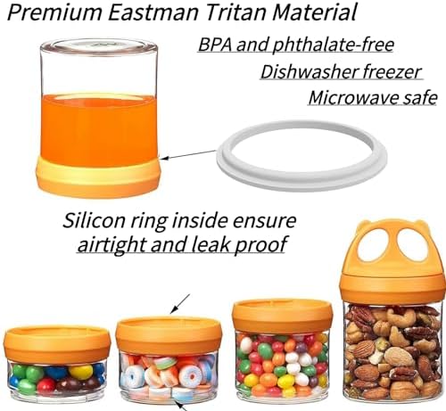 SELEWARE Stackable Snack Containers - Image 2