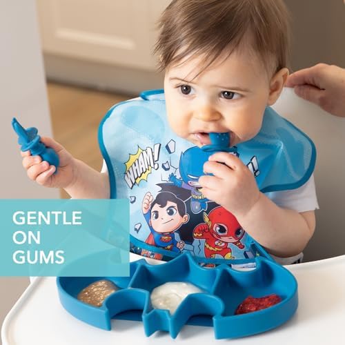 Bumkins Baby Utensils Set, Chewtensils Silicone Spoons - Image 3
