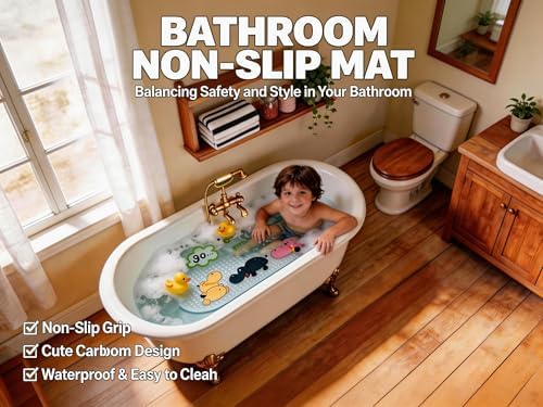 PTAPIPI Sea Animal Kids Bath Mat - Image 2