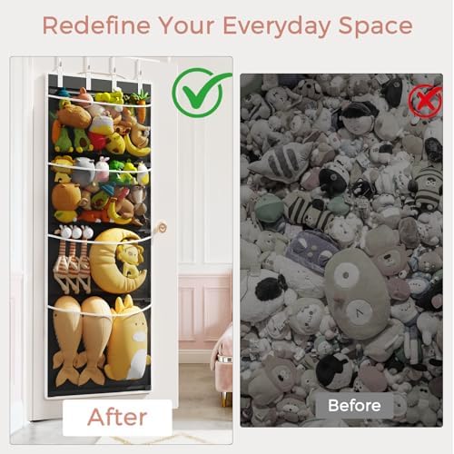 Criusia Over the Door Hanging Organizer, Extra-Large Door Storage Organizer - Image 2