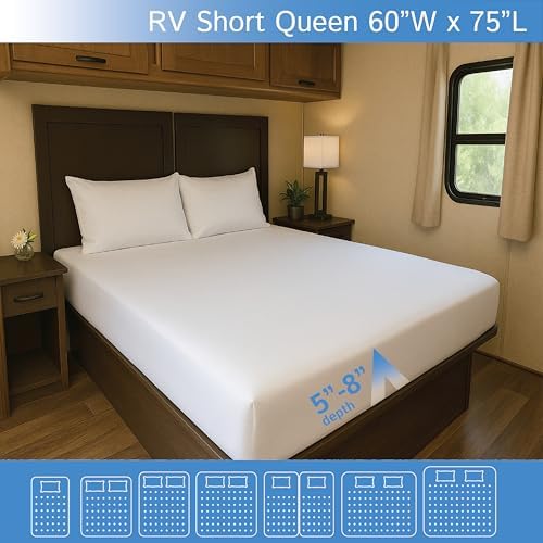 RV Short Queen Size Mattress or Box Spring Encasement - Image 2