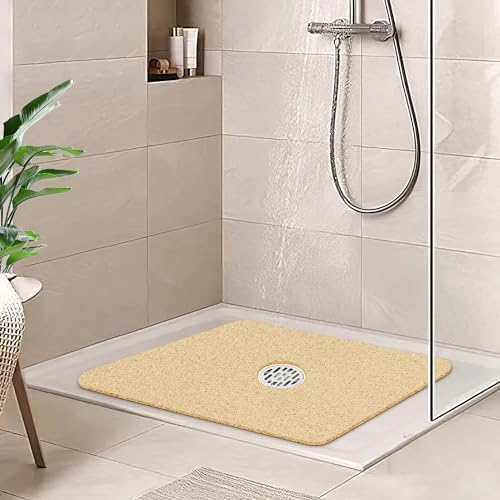 HITSLAM Square Shower Mat, 24 x 24 Inch Non Slip Bath Mat - Image 6