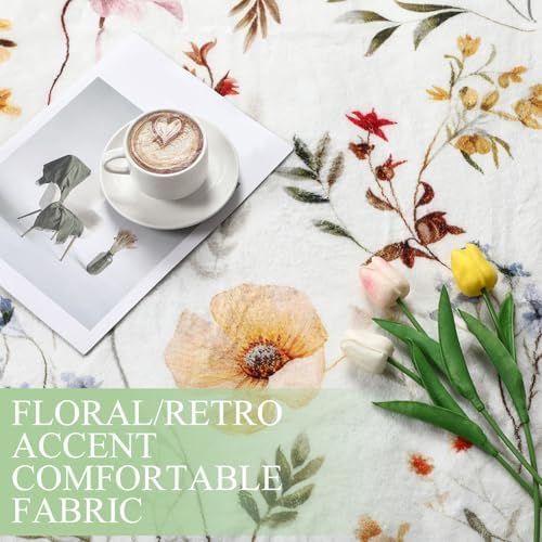 Drydiet Boho Area Rugs Cute Sweet Throw Rugs Aesthetic Soft Bedroom Carpet - Image 6