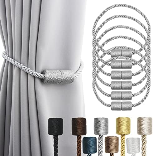 Magnetic Curtain Tiebacks Holdbacks Decorative Tie Backs by CurtainTiebacks