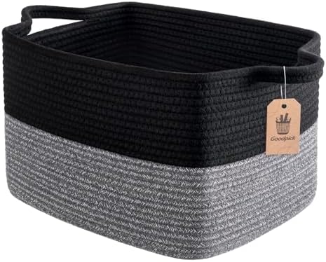 Goodpick Woven Storage Basket for Shelves by Goodpick
