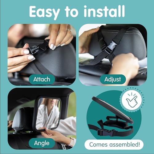 Onco Baby Car Mirror & Window Shade Bundle - Image 6