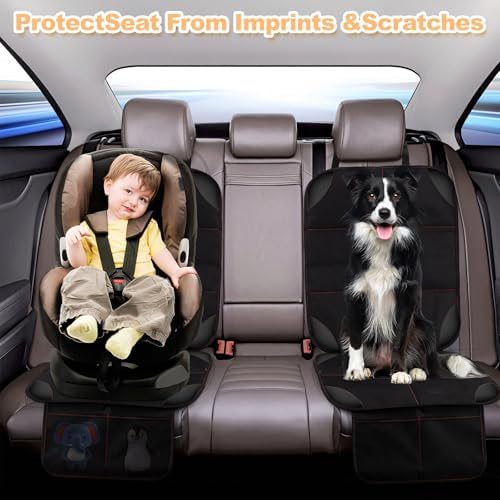 SMART ELF Car Seat Protector, Thickest Padding and Non-Slip Backing 1Pack - Image 6