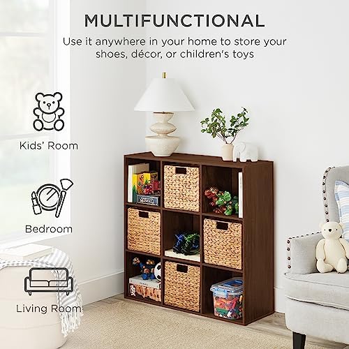 Best Choice Products 9-Cube Storage Organizer, 11in Shelf Opening, Display Shelf - Image 5