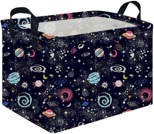 Rectangular Star baskets, Storage Basket, Waterproof foldable laundry basket by FXOCSHE