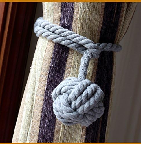 Melaluxe 4 Pack Curtain Tiebacks - Image 3