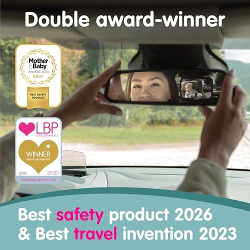 Onco Baby Car Mirror for Rear Facing Seats - Image 2