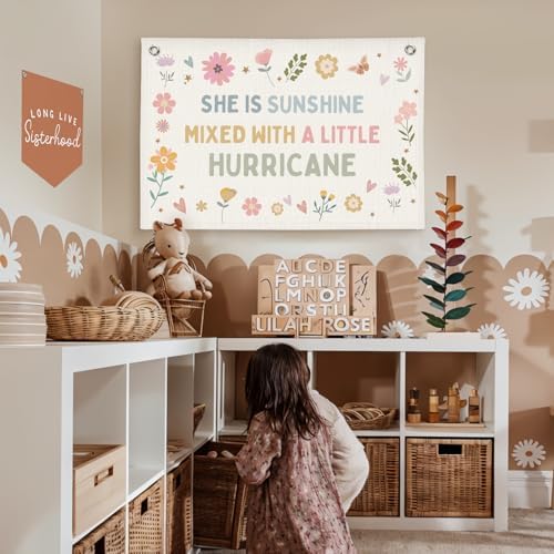 Lacama Little Girl Room Wall Decor, Nursery Decor - Image 3