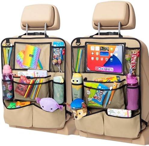 Helteko Backseat Car Organizer, Kick Mats Back Seat Protector by Helteko