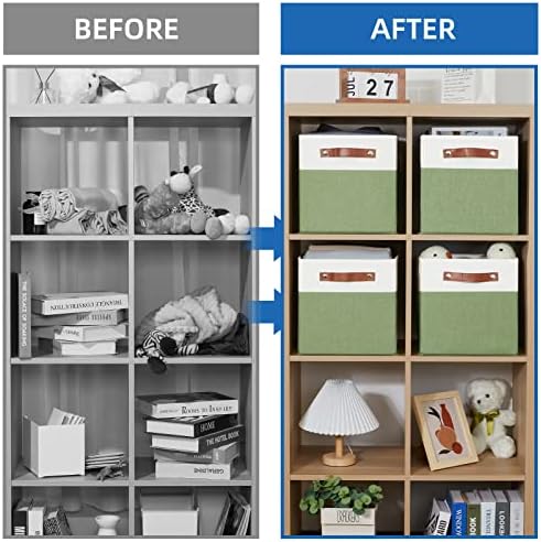 Temary Fabric Storage Bin 11x11 Cube Storage Bins - Image 7