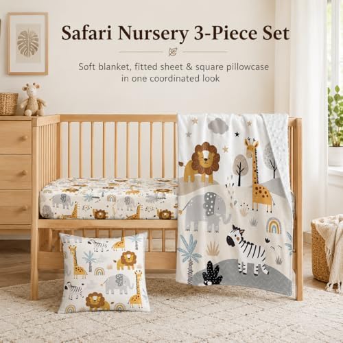 Baby Crib Bedding Set 3 Pcs - Image 2