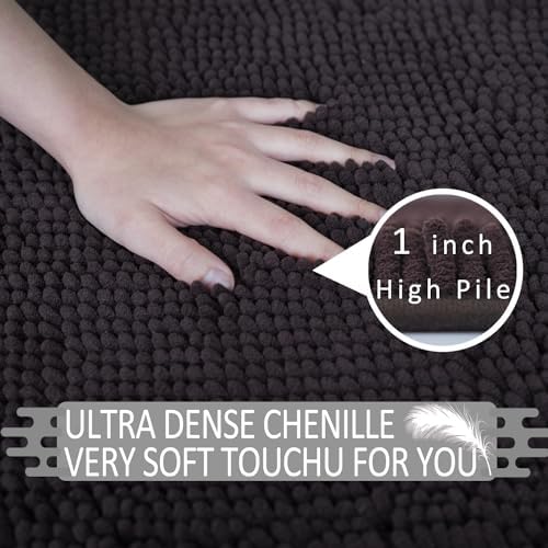 Bathroom Rugs Sets 3 Piece Non Slip, Bath Rugs - Image 6