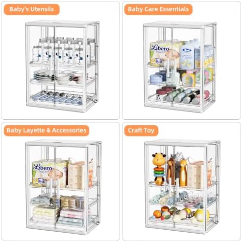 3 Tier Baby Bottle Storage Organizer - Image 6