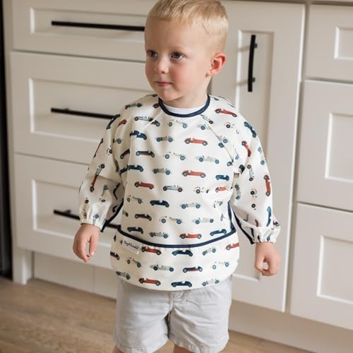 Tiny Twinkle Long Sleeve Bib for Babies & Toddlers | Waterproof Smock Bib for - Image 4