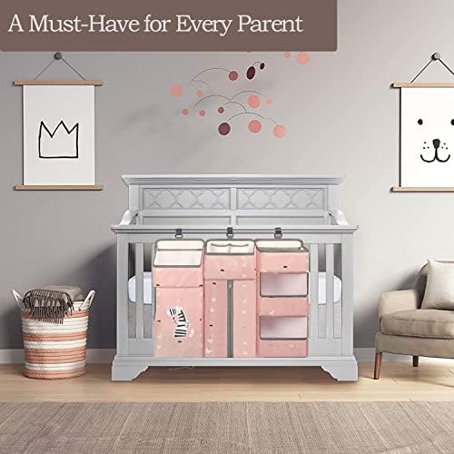 Hanging Diaper Caddy Organizer for Baby Crib - Image 7