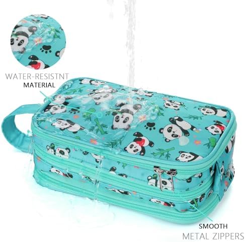 Kids Toiletry Bag for Girls, Travel Toiletry Bag for Little Young Girls - Image 4