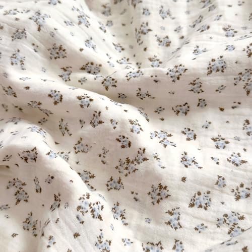 BuLuTu Vintage Floral Muslin Toddler Pillowcase 14"x20", 1 Pack - Image 4