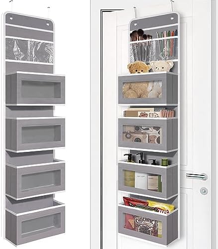 Giraffe Creation Gray Over Door Organizer by Giraffe+Creation