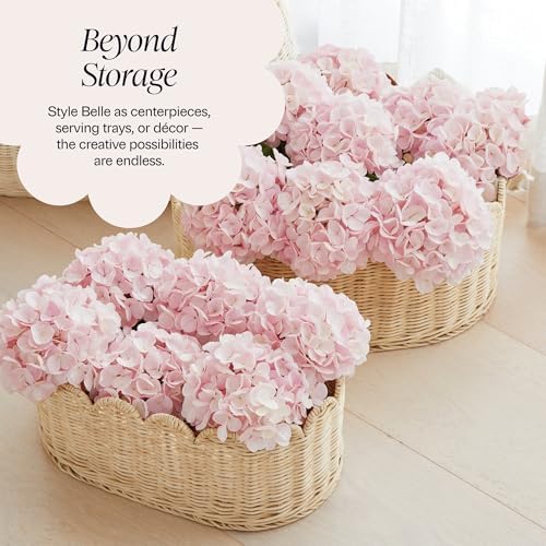 BEBE BASK Premium Scalloped Basket Set of 2 - Image 6