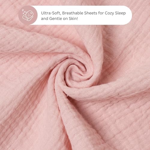 TansyPanda Muslin Halo Bassinet Sheets - Image 5