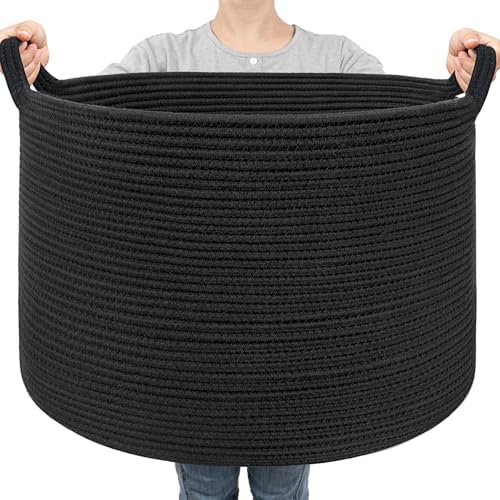 Goodpick Large Woven Dirty Clothes Basket by Goodpick
