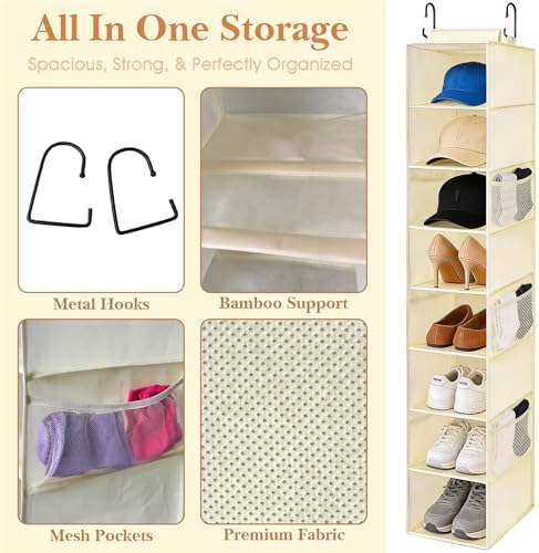 Hanging Shoe Organizer for Closet - Image 5