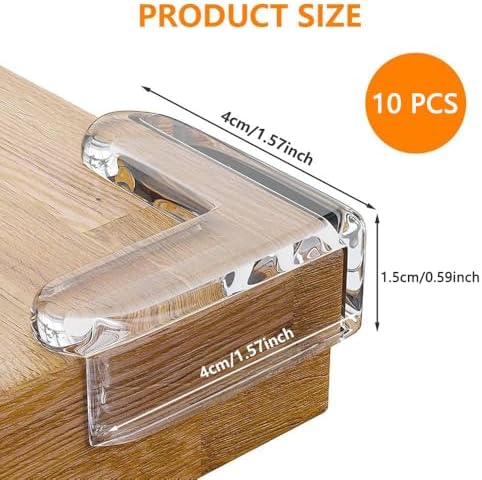 10 Pack Corner Protector Baby, Table Corner Covers Baby Safety - Image 7