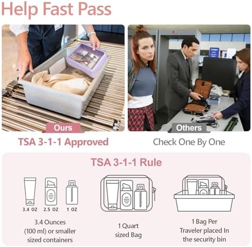 PACKISM Clear Makeup Bag Foldable - Image 3