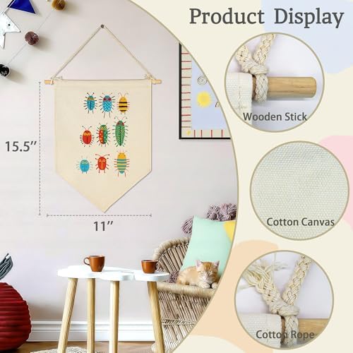 Whimsical Bugs Wall Art-Nursery Baby Room Playroom Wall Decor Gift - Image 6