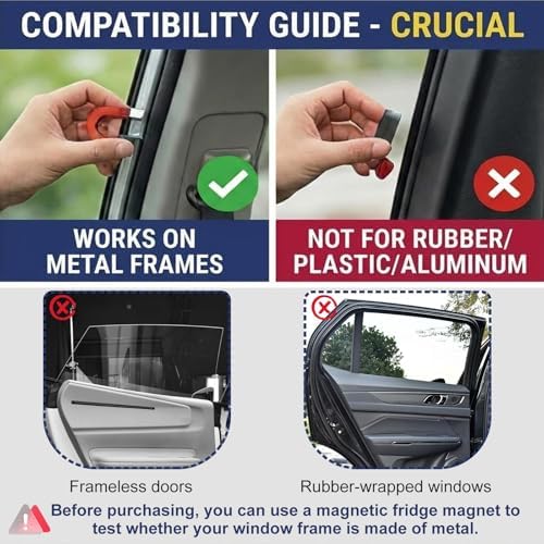 XCBYT Magnetic Car Window Shades - Image 5