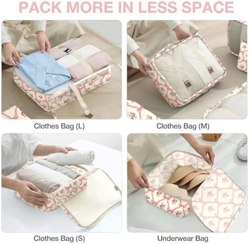 8 Set Packing Cubes for Suitcases, Packing Cube - Image 4