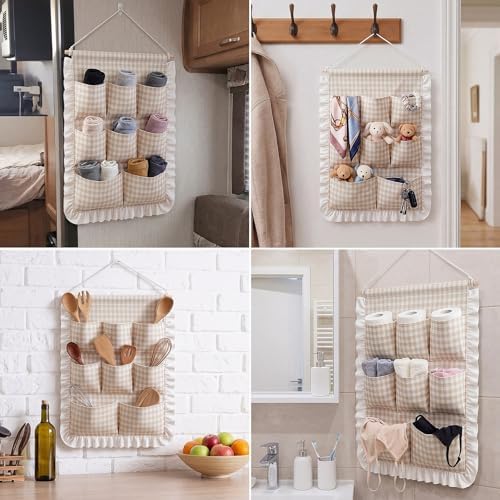 Amyhill Gingham Wall Hanging Organizer - Image 6