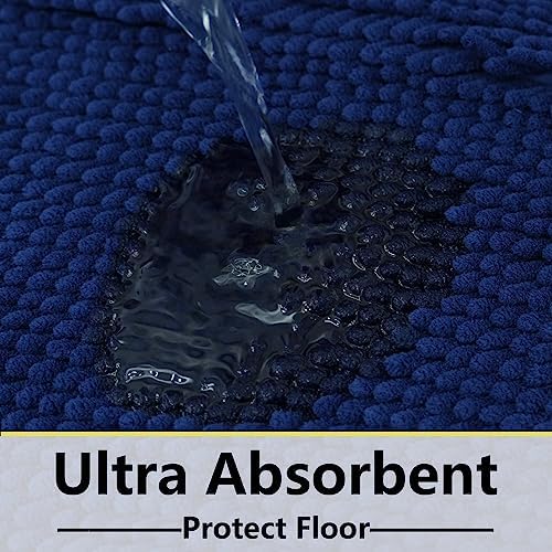 BOANKODU Bathroom Rugs Sets 2 Piece, Absorbent Bath Mat - Image 6