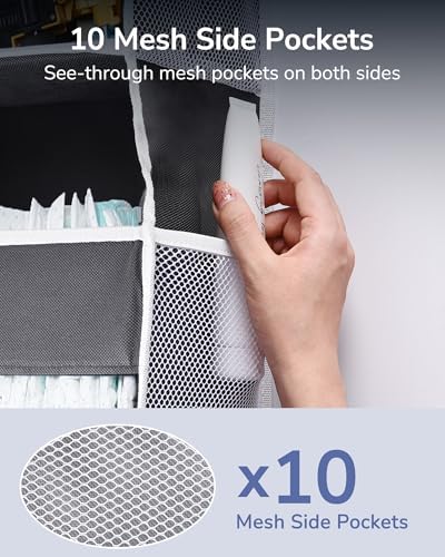 ULG 1 Pack Compact Size Over Door Organizer Slim Door Storage - Image 5