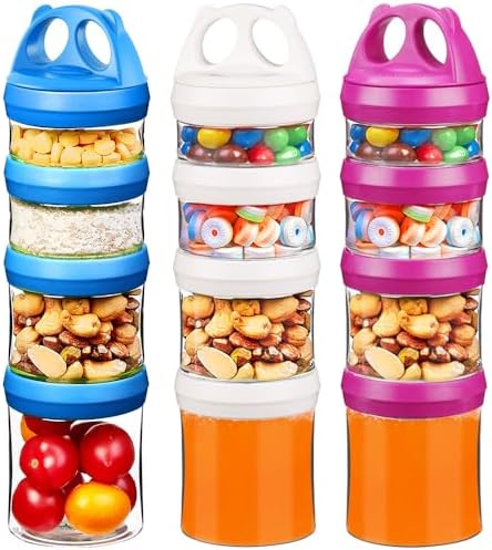 SELEWARE Stackable Snack Containers by SELEWARE
