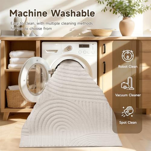 Pauwer 3x12 Area Rugs for Living Room, Modern Non Slip Washable Rug - Image 6