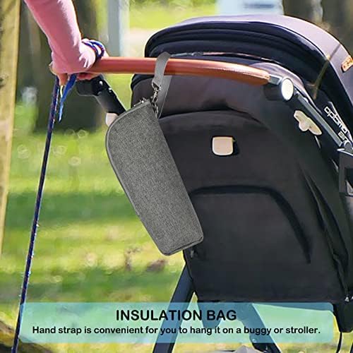 Accmor Baby Bottle Cooler Tote Bags, Insulated Breastmilk Cooler Bag, Nursing - Image 5