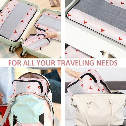 U+U 5 Set Packing Cubes, Travel Organizers - Image 6