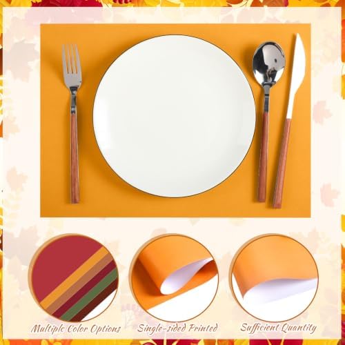 Fullhawl 60 Pcs Valentine's Day Paper Placemats Disposable Placemats - Image 5