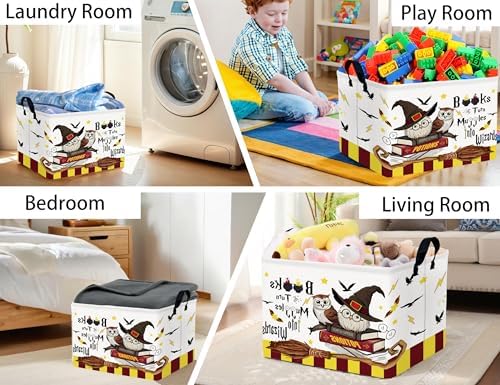 Large Magic Nursery Baby Basket Collapsible Kids Toy Storage Bin Gift Box Room - Image 6