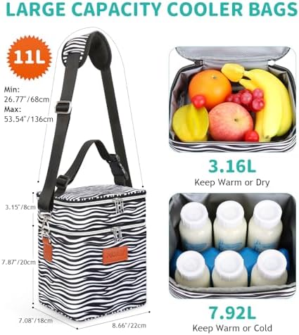 PIIOSER Breastmilk Cooler Travel Bag - Image 3